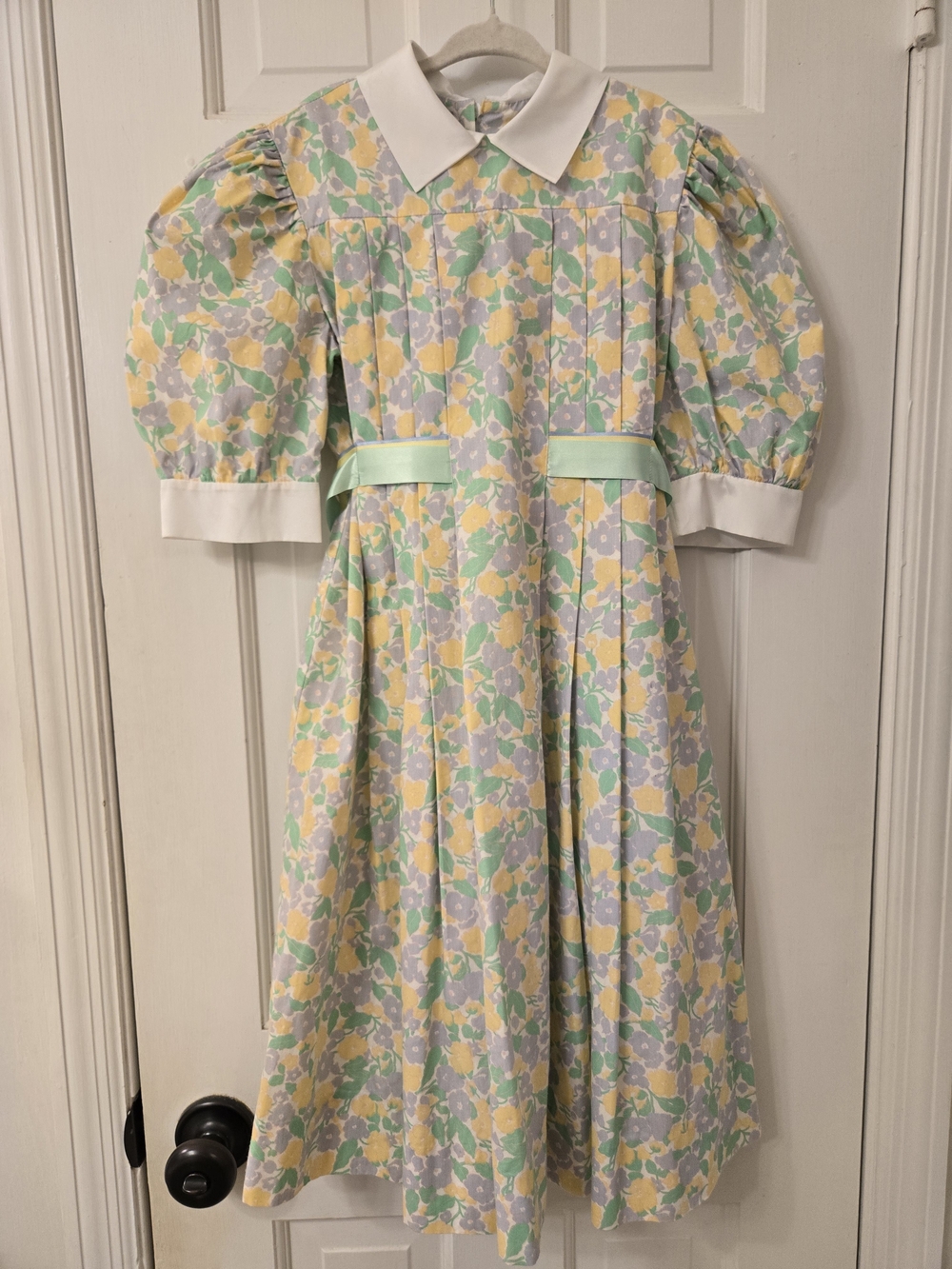 Vintage Designer Joan Calabrese Floral Girls' Dress